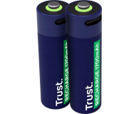Trust 2x AA - ładowanie USB-C - 1321008 - zdjęcie 2